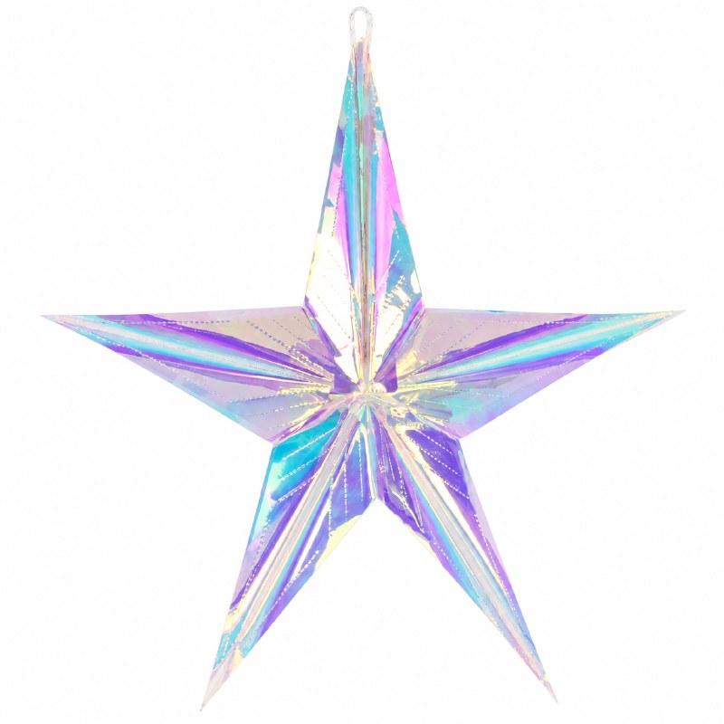 Picture of Irridescent Star Foil 24"